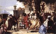 TIEPOLO, Giovanni Domenico Ball in the Country sg oil painting reproduction
